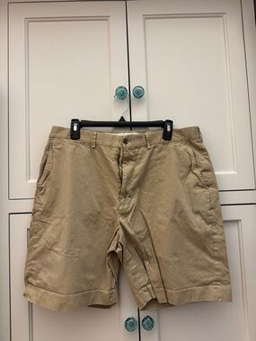 Men's Khaki Casual Chino Shorts